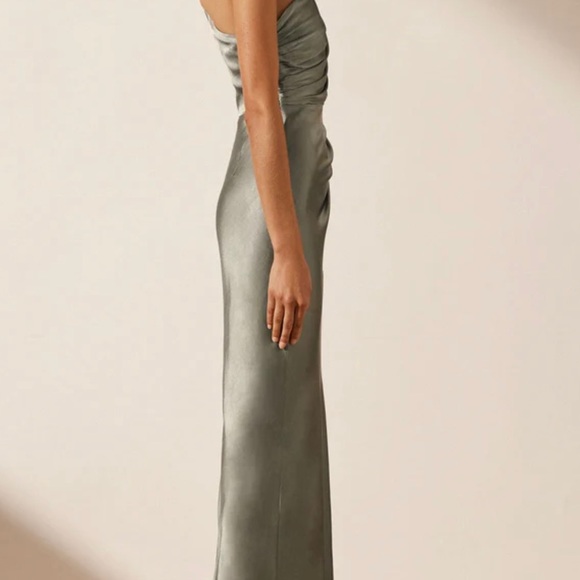 BRAND NEW. NEVER WORN. Shona Joy Sage Gown. NWT. Size: AU10, US6 - Picture 4 of 5